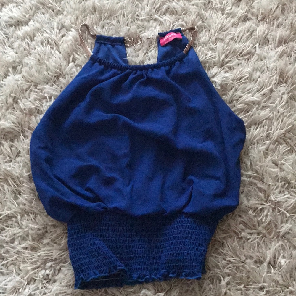 Royal Blue tank top sz S